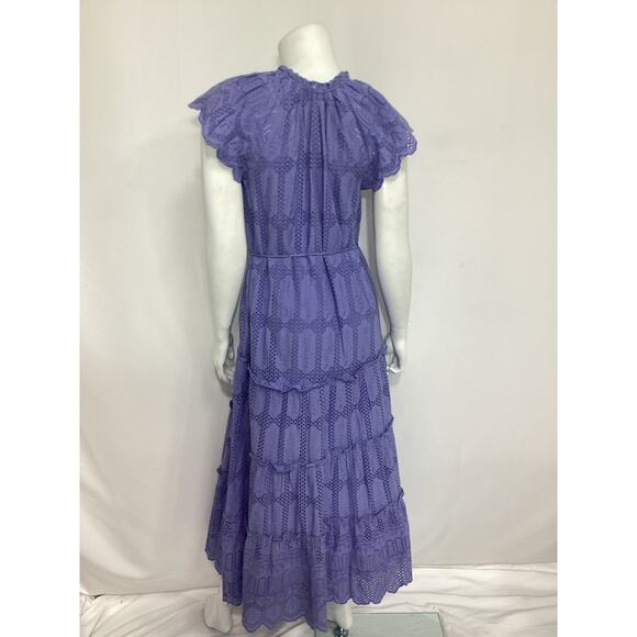 Cleobella 'Mallory' Purple Ankle Dress Size XS - Picture 3 of 4